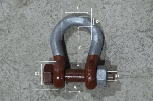 Offshore shackles