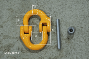 Articulated coupling loop - Type YA