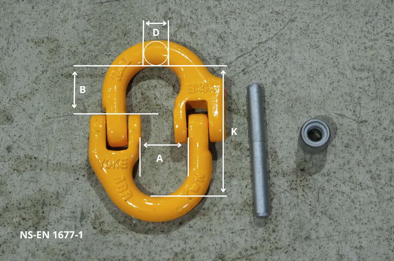 Articulated coupling loop - Type YA