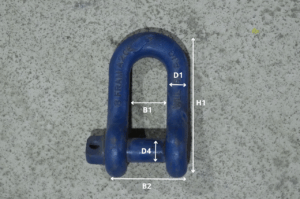 Delantero Aleación c/carril tipo B con chaveta