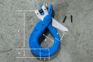 G-100 Selvlukkende krok med gaffel